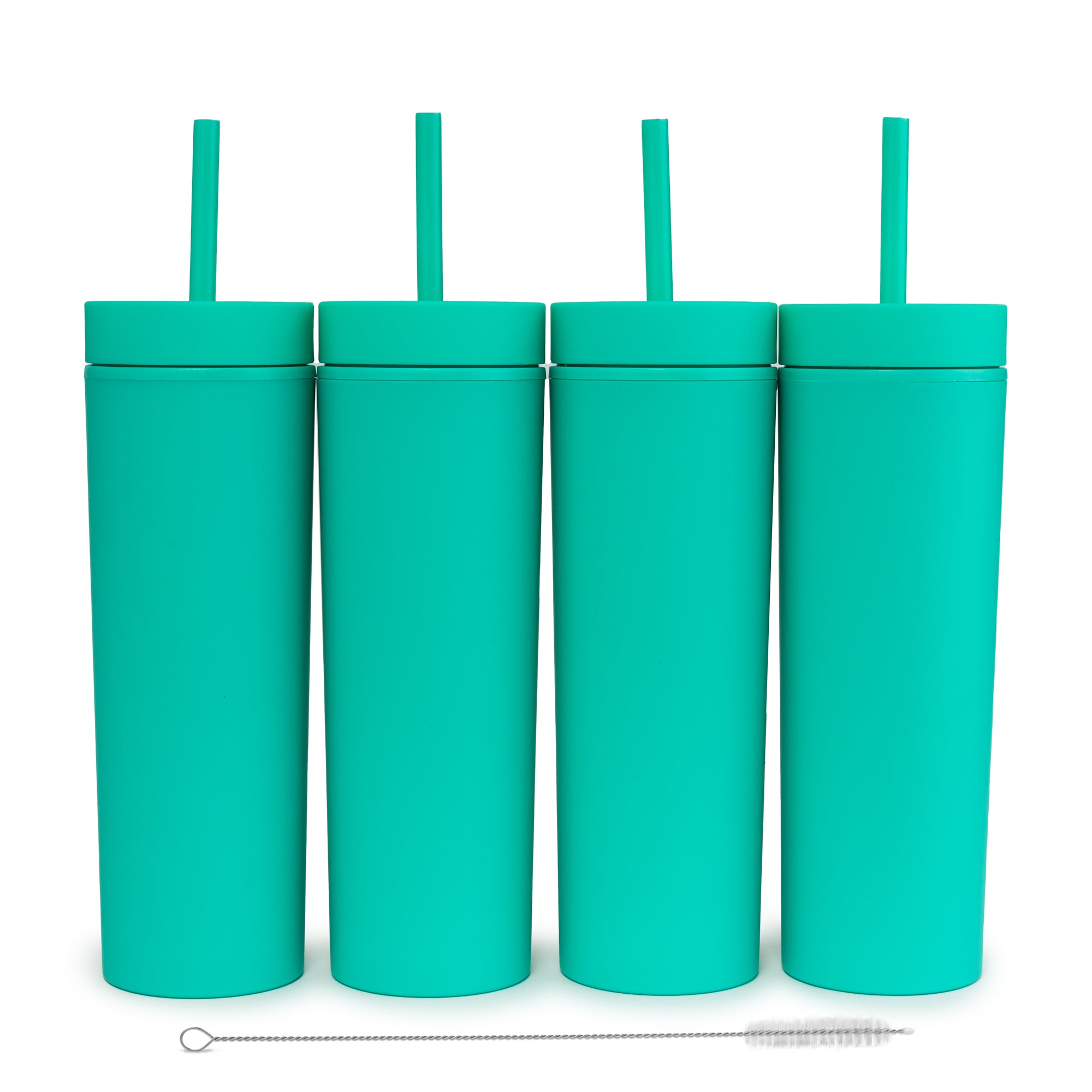 STRATA CUPS SKINNY TUMBLERS (4 pack) Matte Pastel Colored