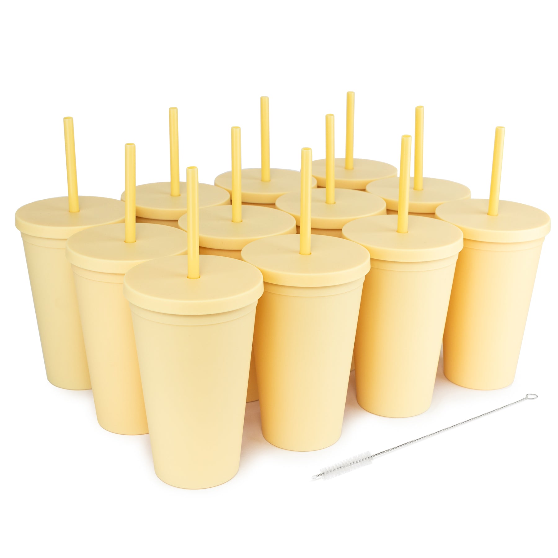 STRATA CUPS Classic Multicolor Tumblers with Lids and Straws (8 pack) -  22oz Matte Pastel Colored Ac…See more STRATA CUPS Classic Multicolor  Tumblers